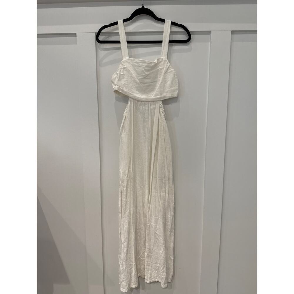 J. Crew and A New Day Summer Dress Bundle (2) Striped Linen, sz XS - Picture 10 of 14